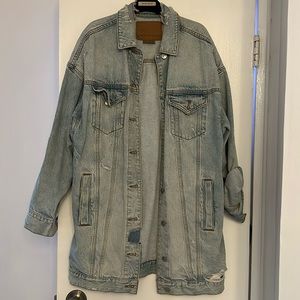American Eagle Oversized Denim Jacket XS